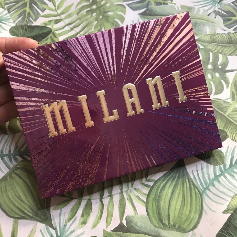 milani glided violet hyper-pigmented palette